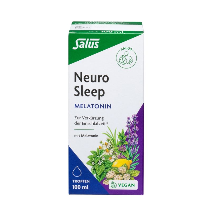 Salus® Neuro Sleep Melatonin Tropfen - Produktbild