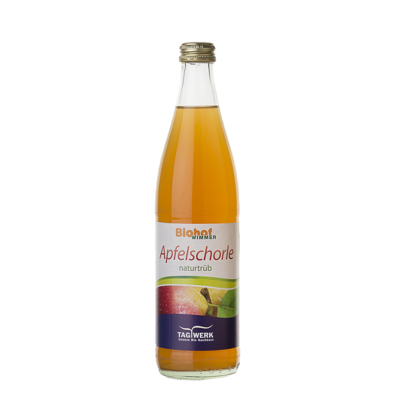 TAGWERK Apfelschorle, naturtrüb vom Biohof Wimmer - Produktbild