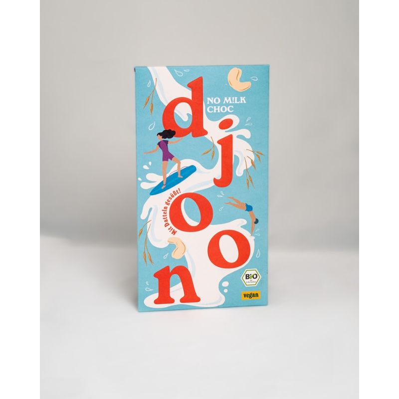 djoon foods Dattelschokolade: No M!lk Choc (Bio) - Produktbild