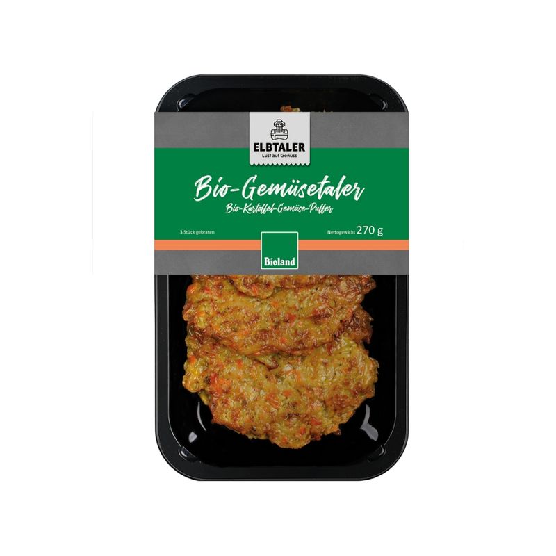 Mein Elbtaler Mein Elbtaler Bioland Gemüsetaler 270 g - Produktbild