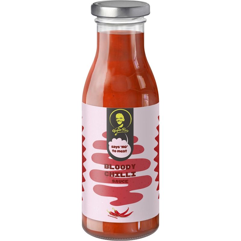 Vegan Pete Bloody Chili Sauce 200ml - Produktbild