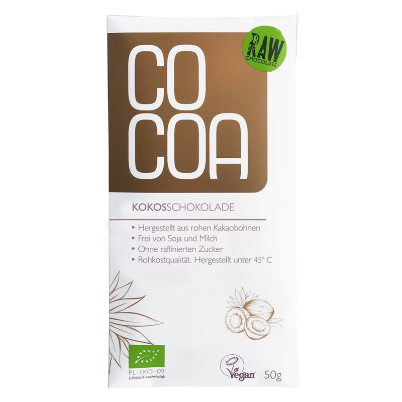 Cocoa Cocoa Kokosschokolade - Produktbild