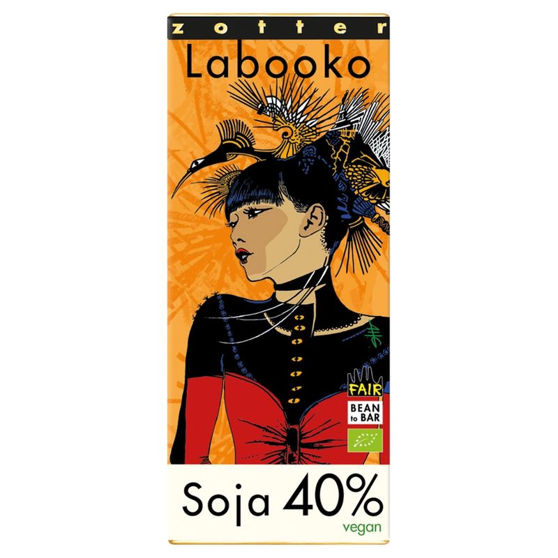 Zotter Schokolade Labooko Soja - Produktbild