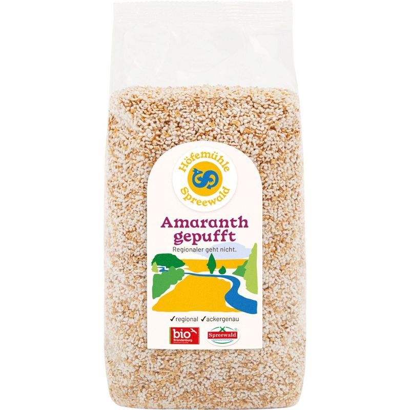 Höfemühle Spreewald Amaranth, gepufft - Produktbild