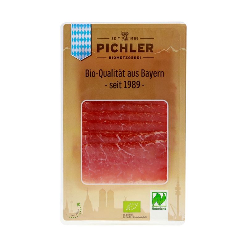 Biometzgerei Pichler Bio-Lachsschinken, geschnitten, 75g, SB - Produktbild