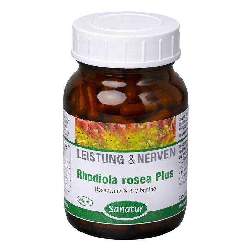 Sanatur Rhodiola rosea Plus, 180 Kapseln - Produktbild