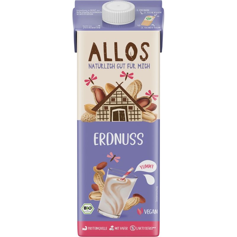 Allos Erdnuss Drink - Produktbild