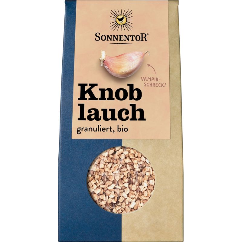 Sonnentor Knoblauch granuliert, Packung - Produktbild
