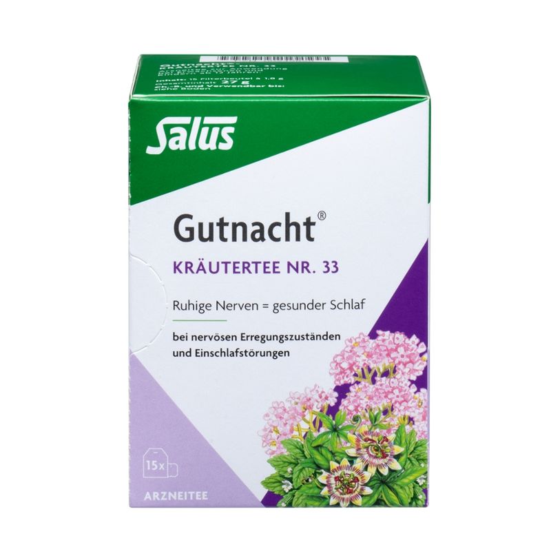 Salus® Salus® Gutnacht®-Kräutertee Nr. 33 15 FB - Produktbild