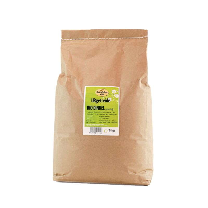 Rosenfellner Mühle & Naturkost Bio Dinkel URgetreide keimfähig 5kg - Produktbild
