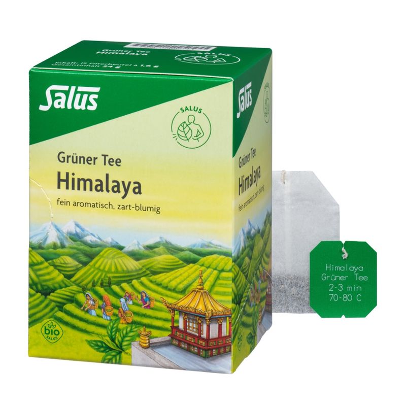 Salus® Salus® Grüner Tee Himalaya bio 15 FB - Produktbild