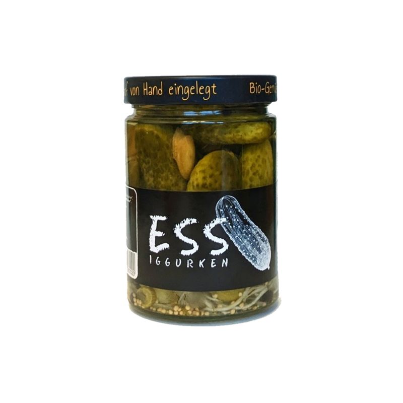 Biohof Bubenicek Meiberger - Sauergemüse Essiggurken 520g mit Zwiebel und Karotten - Produktbild