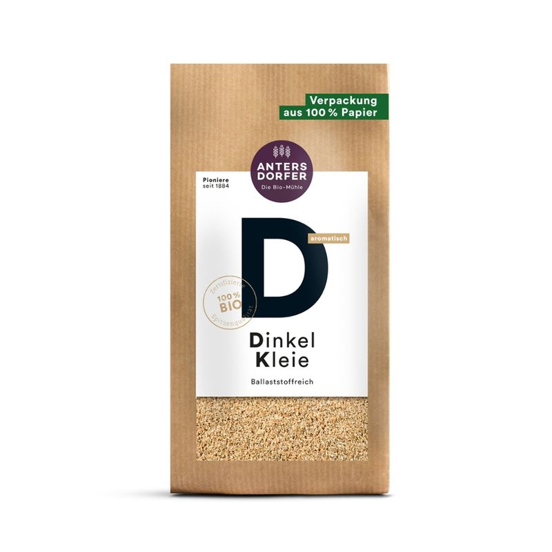 Antersdorfer - Die Bio-Mühle Bio Dinkel Kleie - Produktbild