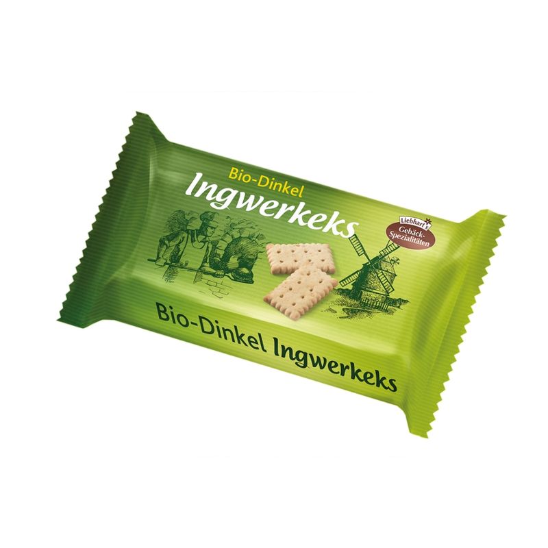 Liebhart's Gesundkost  Bio-Dinkel-Ingwer-Keks - Produktbild