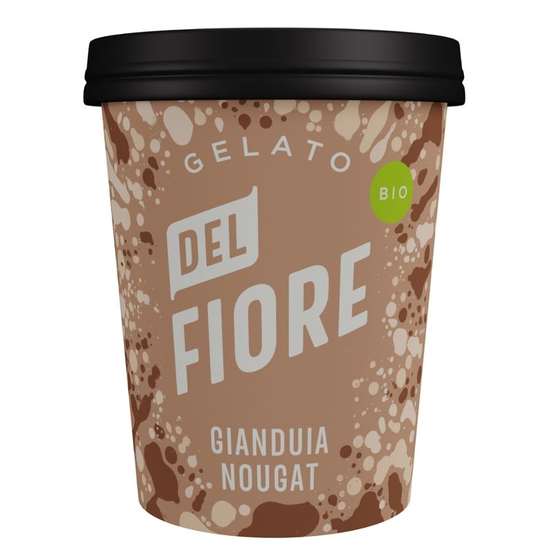 Del Fiore Gelato 500ml Del Fiore Gelato Bio Gianduia Nougat - Produktbild