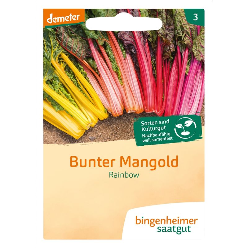 Bingenheimer Saatgut Rainbow - Mangold (Saatgut) - Produktbild