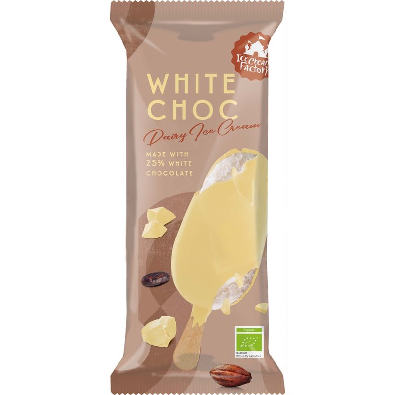 Ice Cream Factory White choc - Produktbild