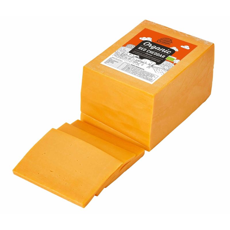 Vallée Verte VB GV Bio Red Cheddar Block - Produktbild