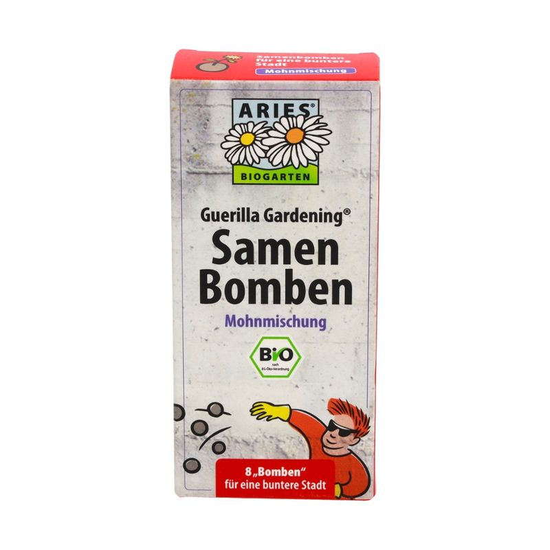 Aries Samenbomben 8er Mohnmischung - Produktbild