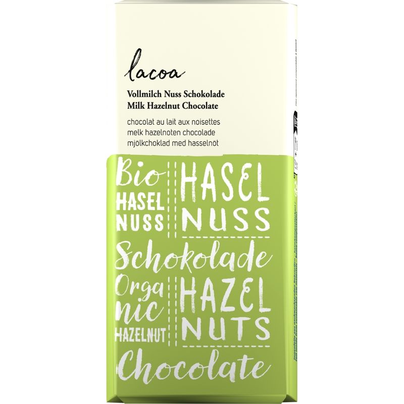 Lacoa Vollmilch-Nuss Schokolade - Produktbild