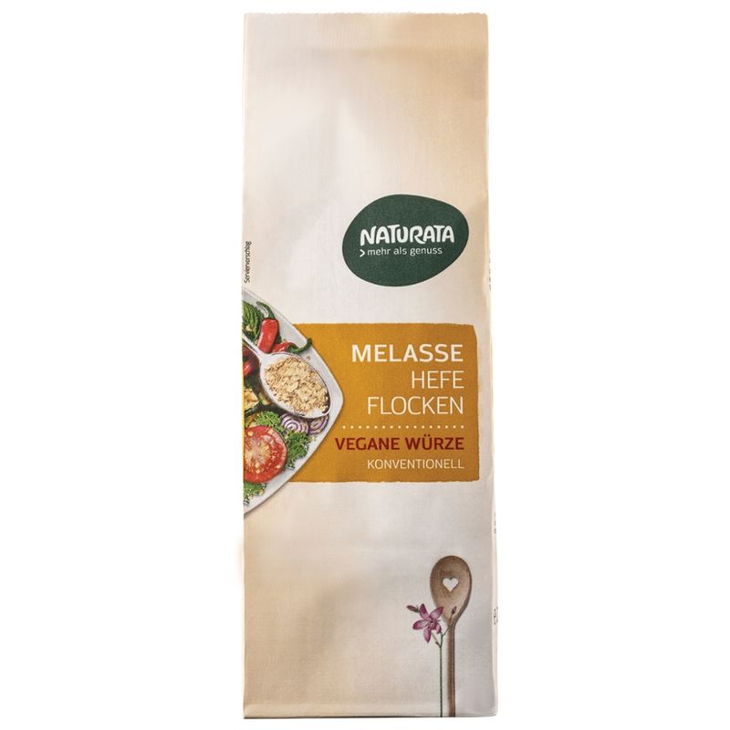 NATURATA Melasse Hefeflocken, Nachfüllbeutel, konventionell - Produktbild
