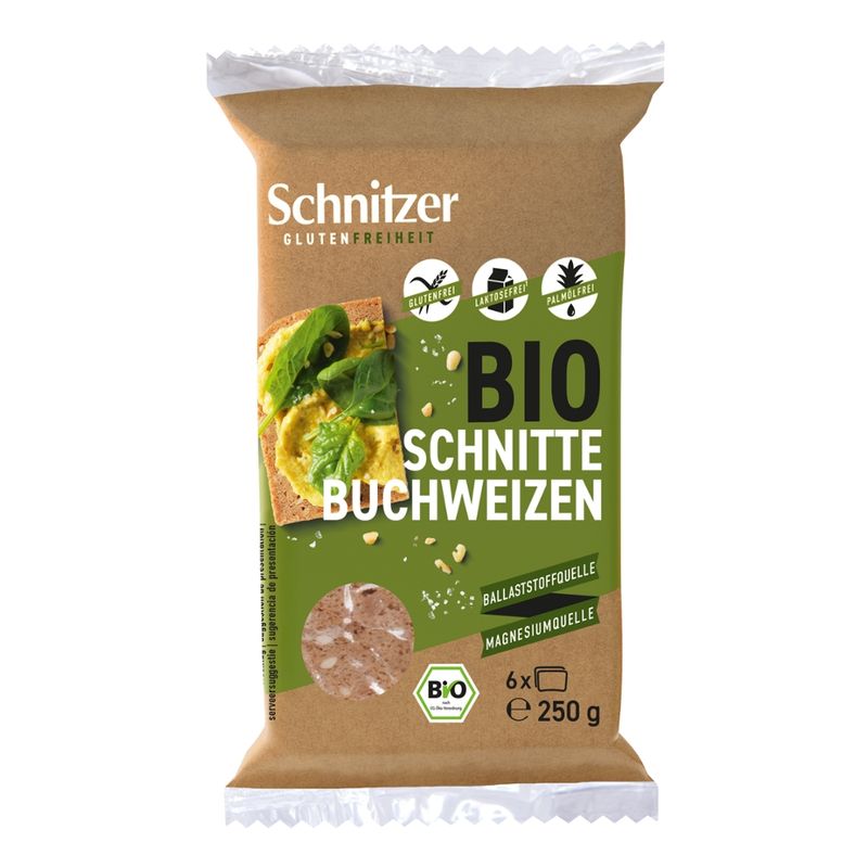 Schnitzer GLUTENFREIHEIT Bio Schnitte Buchweizen - Produktbild