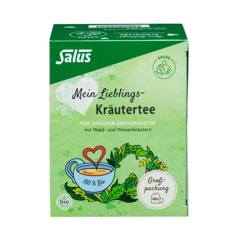 Salus® Mein Lieblings-Kräuter-Tee bio 40 FB - Produktbild