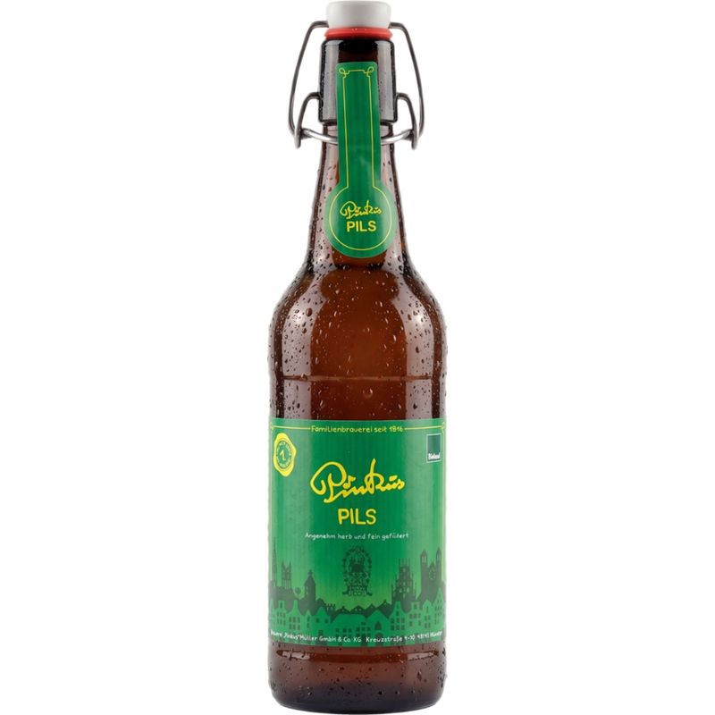 Pinkus Pinkus Pils in der Bügelflaschen 16er - Produktbild