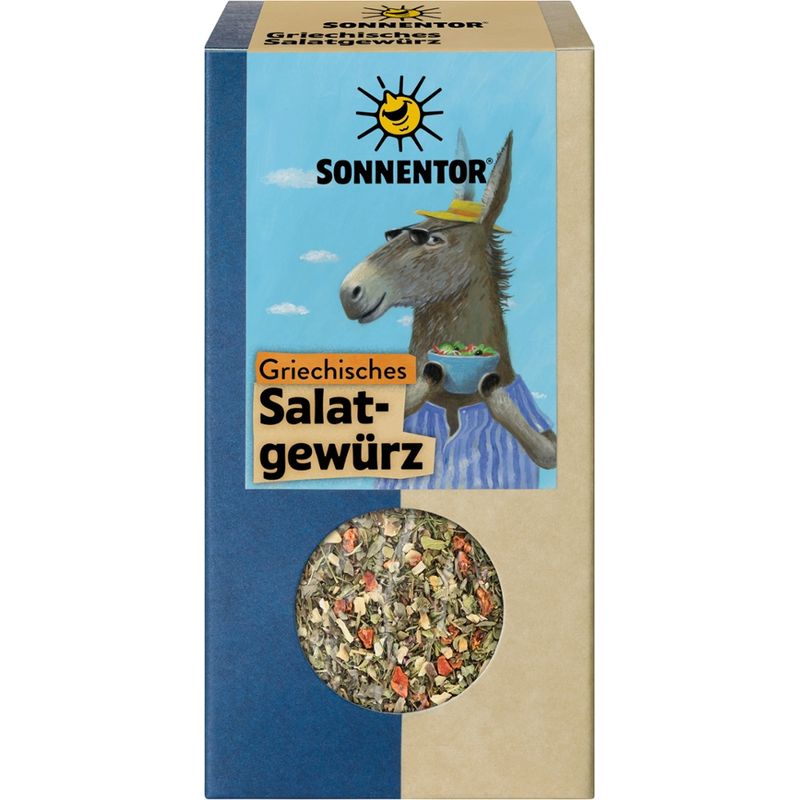 Sonnentor Griechisches Salatgewürz, Packung - Produktbild