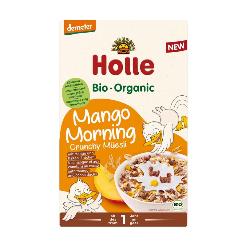 Holle  Bio-Mango Morning Crunchy Müesli - Produktbild