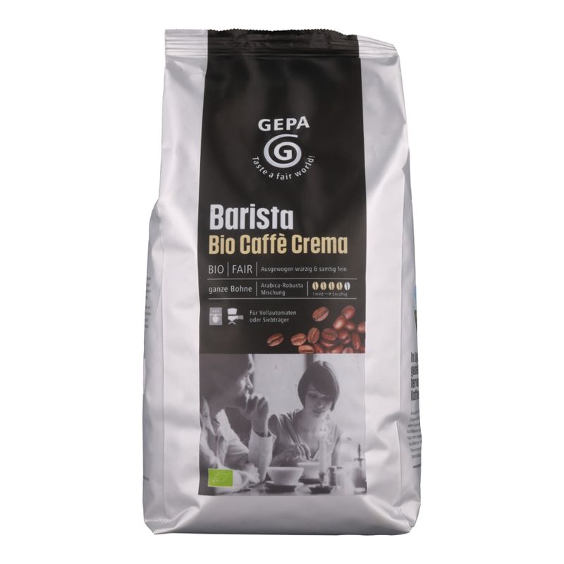 GEPA - The Fair Trade Company Bio Caffè Crema, Bohne - Produktbild