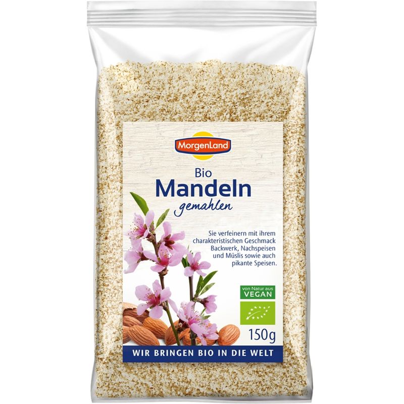 MorgenLand Bio Mandeln gemahlen - Produktbild