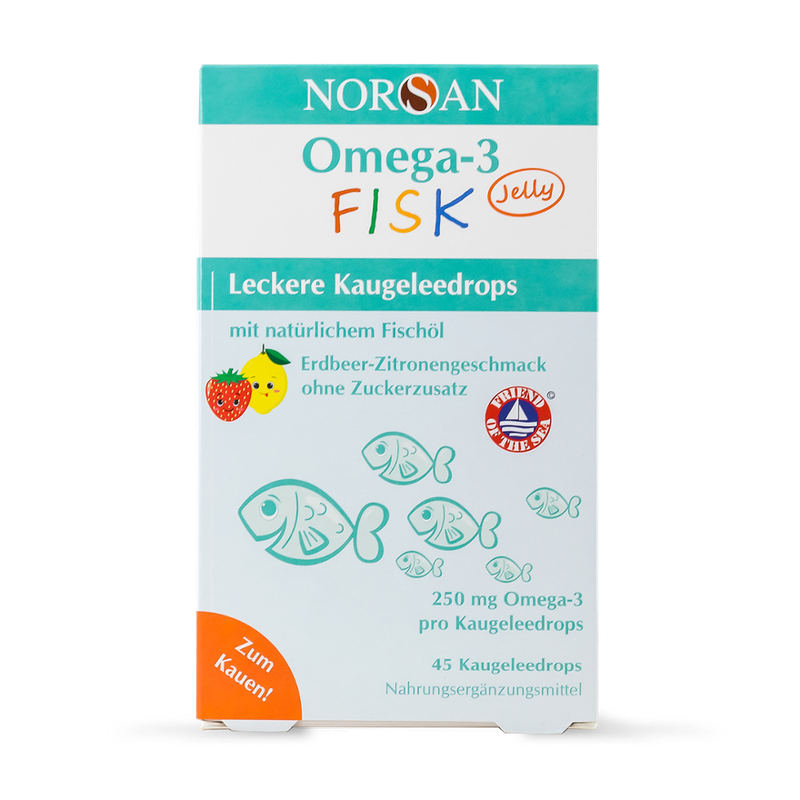 NORSAN  NORSAN Omega-3 FISK Jelly - Produktbild