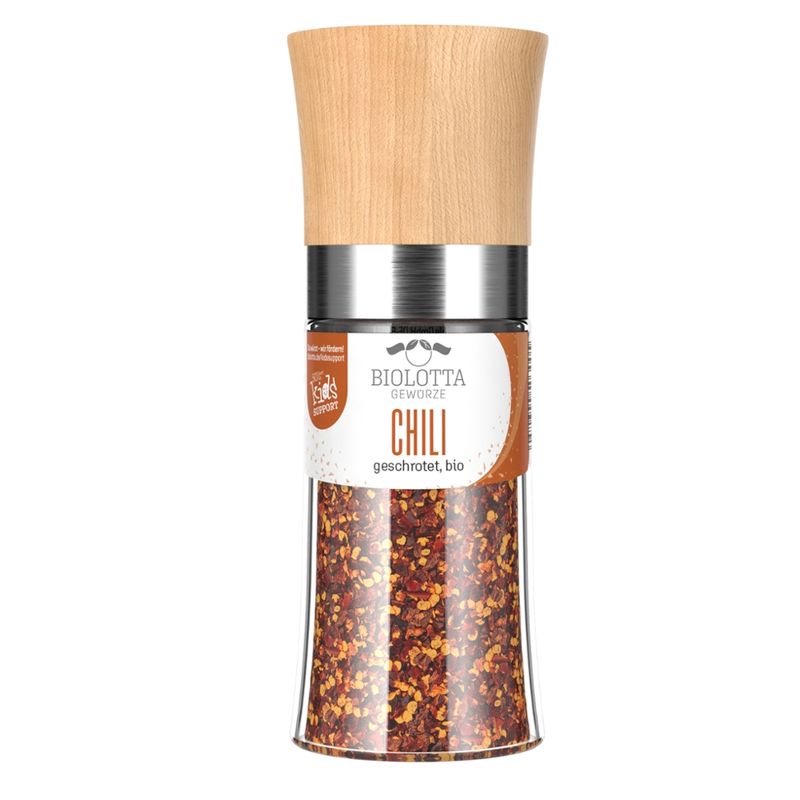 Biolotta Biolotta Buchenmühle Chili geschrotet, bio - Produktbild