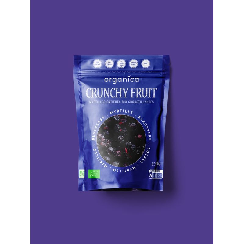 Organica Gefriergetrocknete Bio-Blaubeeren - Produktbild