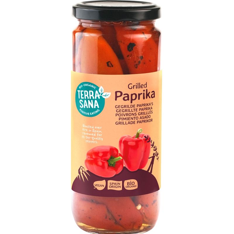 TerraSana Gegrillte Paprika - Produktbild