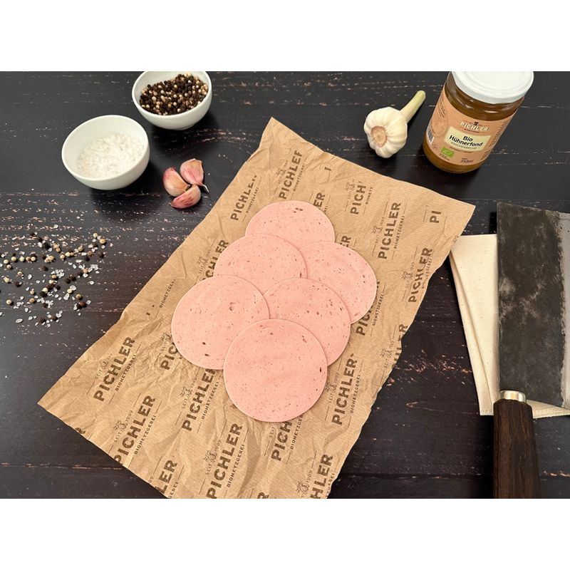 Biometzgerei Pichler Bio-Fleischwurst, geschnitten, ca. 500g - Produktbild