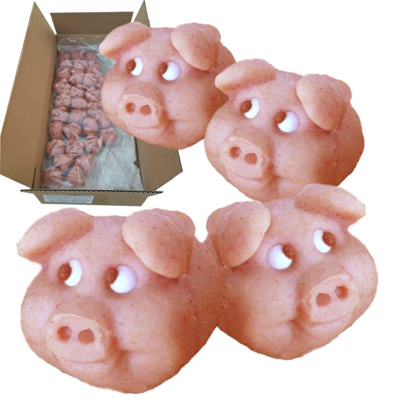rosmarin BIOBACK Glücks Schweinchen unverpackt, Marzipanfigur - Produktbild