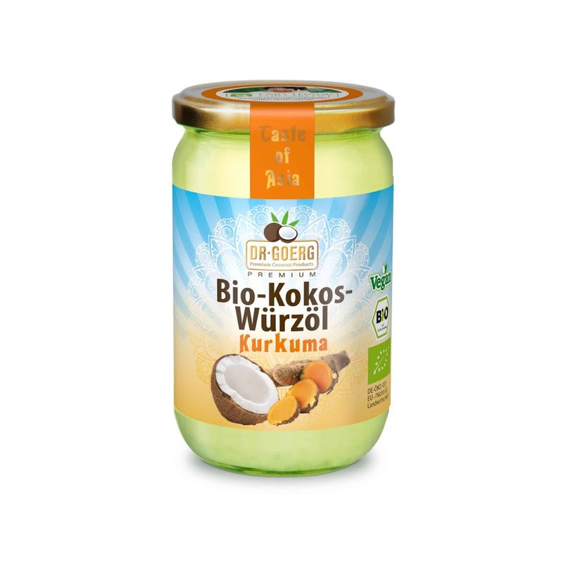 Dr. Goerg Dr. Goerg Bio-Kokos-Würzöl Kurkuma 190ml - Produktbild
