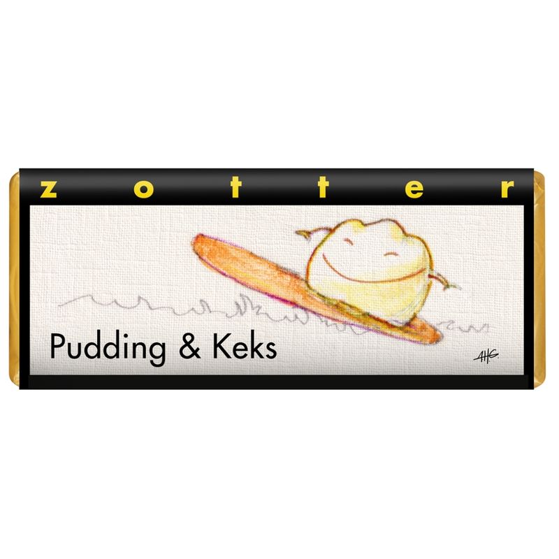 Zotter Schokolade Pudding & Keks - Produktbild