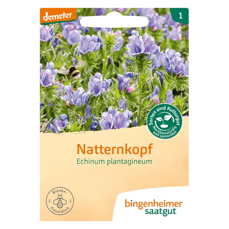 Bingenheimer Saatgut Natternkopf - Blumen (Saatgut) - Produktbild