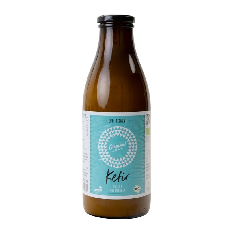 Elb-Ferment Elb-Ferment - Bio Kefir 1,0L in Gäa-Qualität - Produktbild