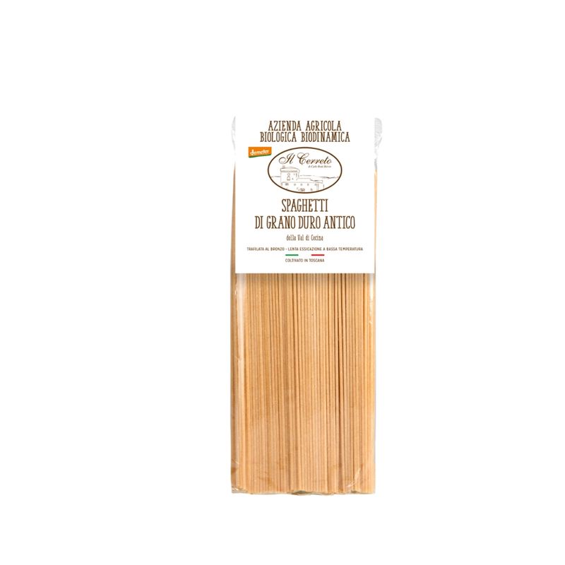Il Cerreto Nudeln in Spaghettiform antikem Hartweizengriess halbvollkorn - Produktbild