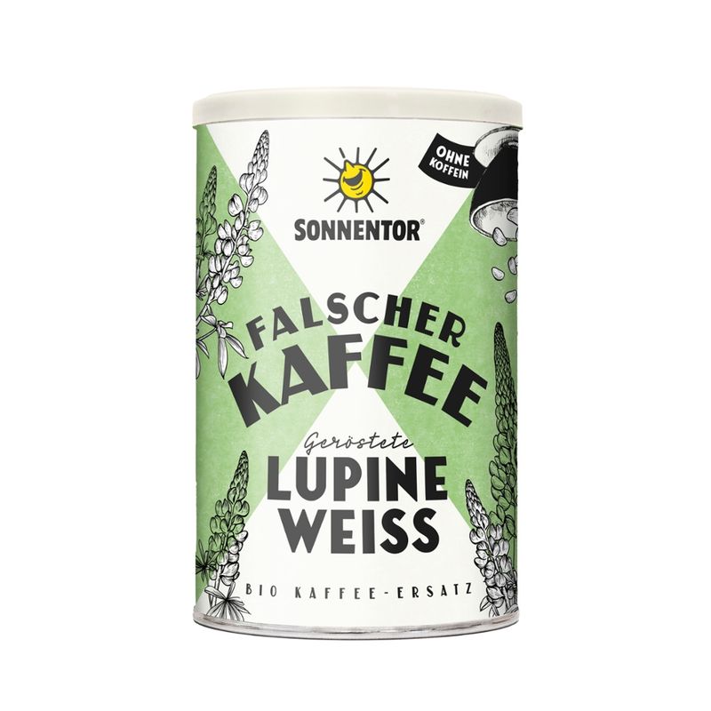 Sonnentor Lupine weiß geröstet Falscher Kaffee, Dose - Produktbild