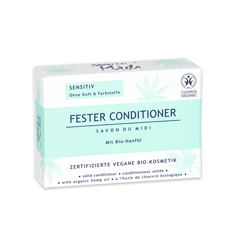 Savon du Midi Savon du Midi Fester Bio Conditioner "Sensitiv", 60g, COSMOS-ORGANIC zertifiziert - Produktbild