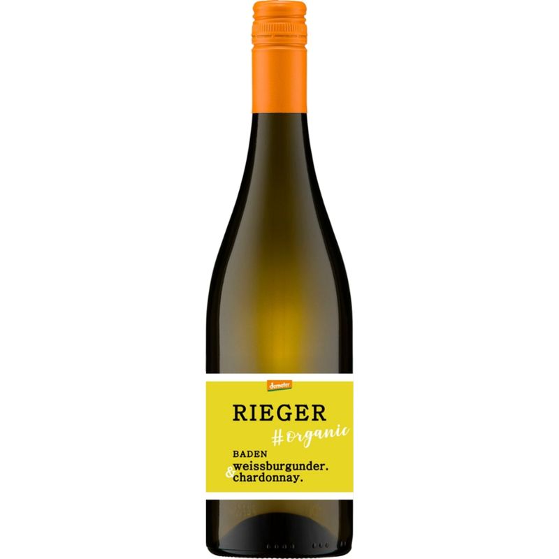 Weingut Rieger Rieger Organic for Life Weissburgunder Chardonnay - Produktbild
