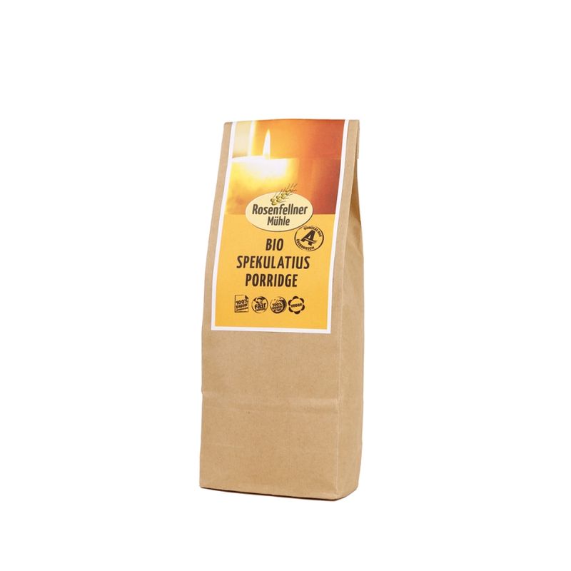 Rosenfellner Mühle & Naturkost Spekulatius Porridge aus Dinkel BIO 380g - Produktbild