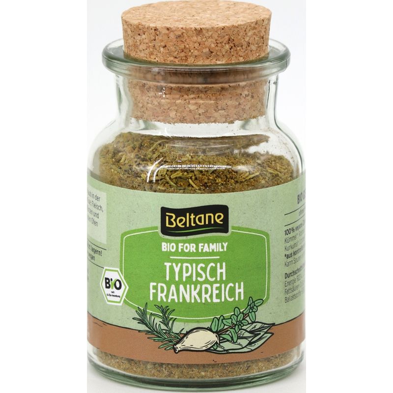Beltane Beltane Bio for Family Typisch Frankreich Korkenglas, vegan, glutenfr, lactosefr - Produktbild