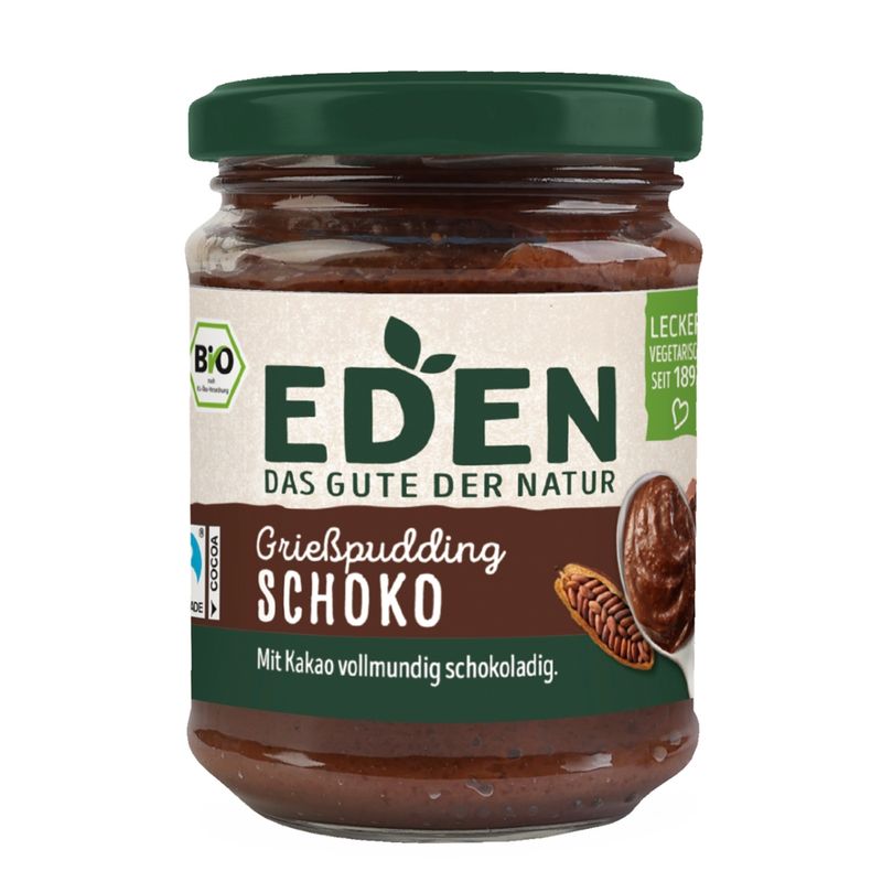 EDEN Grießpudding Schoko Bio - Produktbild