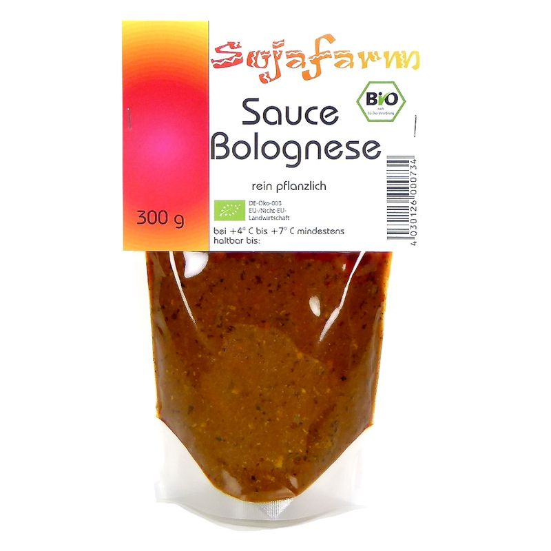 Sojafarm Sauce Bolognese - Produktbild